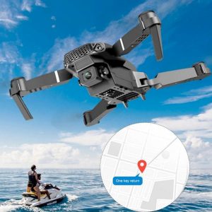 E88 Pro Drone with 4K HD Dual Camera | Foldable RC Quadcopter | WiFi FPV | Altitude Hold | App Control