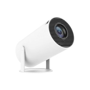 HD Portable Projector with 4K Support, Bluetooth, WiFi6, HDMI, USB, and Android TV Stick Compatibility – Perfect for Home Cinema in UAE