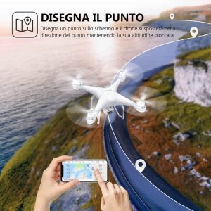 LH-X25 Professional WiFi FPV RC Drone | 720P HD Camera | LED Lights | Headless Mode | 360° Flip | App Control