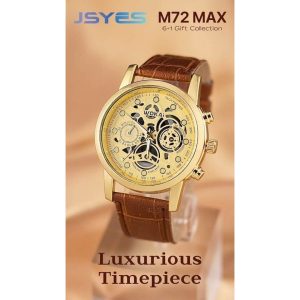 M72 Max Smart Watch with 6 JSYES Classic Watch Bands
