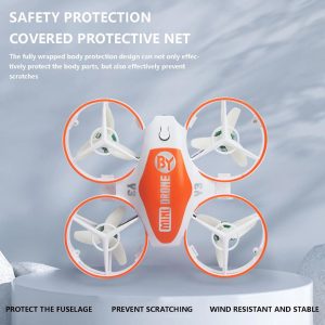 Muuoeou Remote Control UAV RC Mini Drone | Obstacle Avoidance | LED Lantern Design | One-Key Takeoff/Landing | Compact & Portable