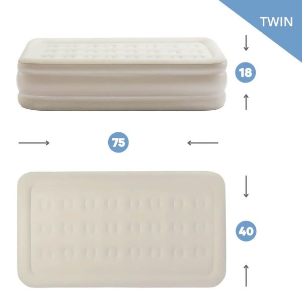 Air Mattress with Built-in AC Pump - Image 2