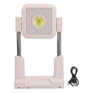 Solar Work Lights – Solar Powered Rechargeable Work Light with 10000 Lumens Brightness and Adjustable Height for Outdoor Camping – UAE