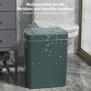 Automatic Motion Sensor Trash Can | Touchless Smart Bin | 18L Capacity | Odor Control | UAE Home & Office Essential