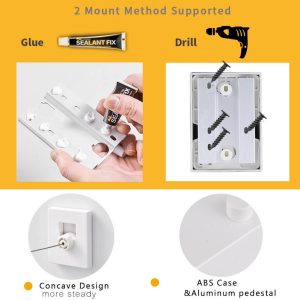 Wall-Mounted Retractable Clothesline – 13.8 Feet (White) Heavy-Duty Stainless Steel | Ideal for Balconies and Laundry | Space-Saving Dryer for UAE Homes