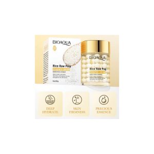 BIOAQUA Rice Raw Pulp Nourishes Brighten Essence Cream | Deep Hydration & Skin Brightening