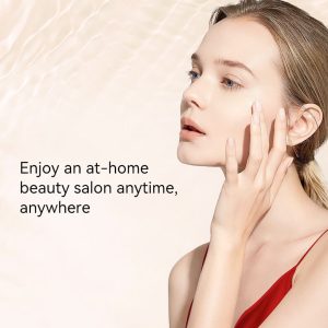 ES‑1081 3‑in‑1 Neck & Face Massager | 3 Color LED Therapy | Anti-Wrinkle | Thermal & Vibration | Face Sculpting Tool – White Massager