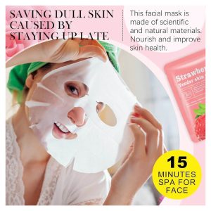 Exquisite Beauty Plant & Fruit Facial Skin Care Face Masks | Moisturizing & Nourishing Home Spa Treatment for Women
