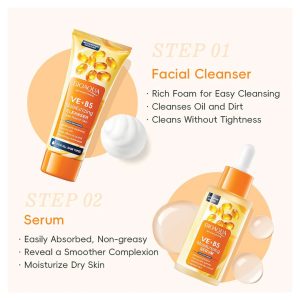 Anti-Wrinkle Skin Care Set | Vitamin E & Vitamin B5 | Hydrating & Age-Defying Formula for Radiant Skin