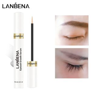 Lanbena Eyelash and Brow Growth Serum | Irritation-Free Formula | Nourishing & Thickening Treatment for Longer, Fuller Lashes and Brows