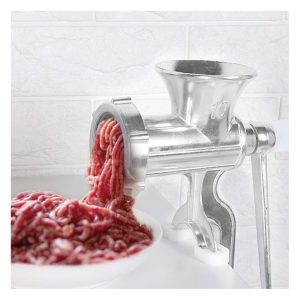Manual Meat Mincer Grinder | Hand-Cranked Meat & Pepper Grinding Machine | Heavy-Duty Manual Food Processor for Home Kitchen Use in UAE