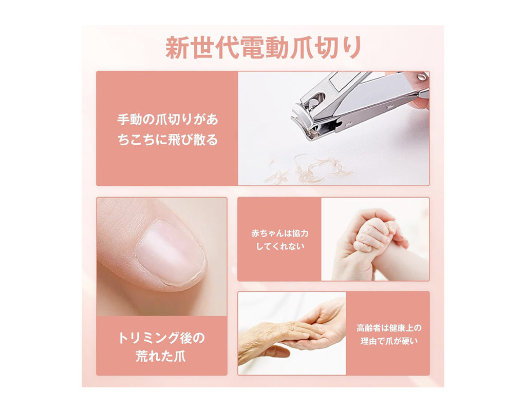 Electric Nail Clipper and Sharpener