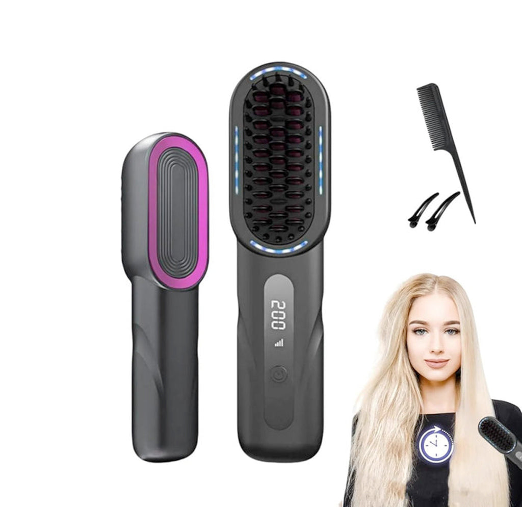 Straight Hair Comb rechargeable