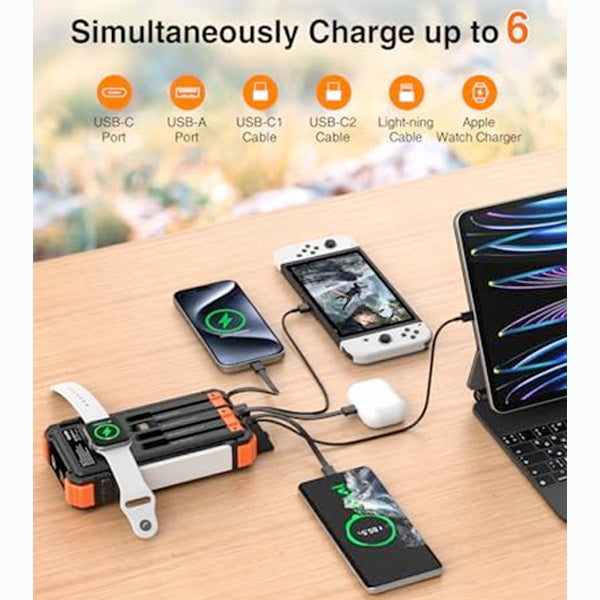 20000 mAh Solar Power Bank