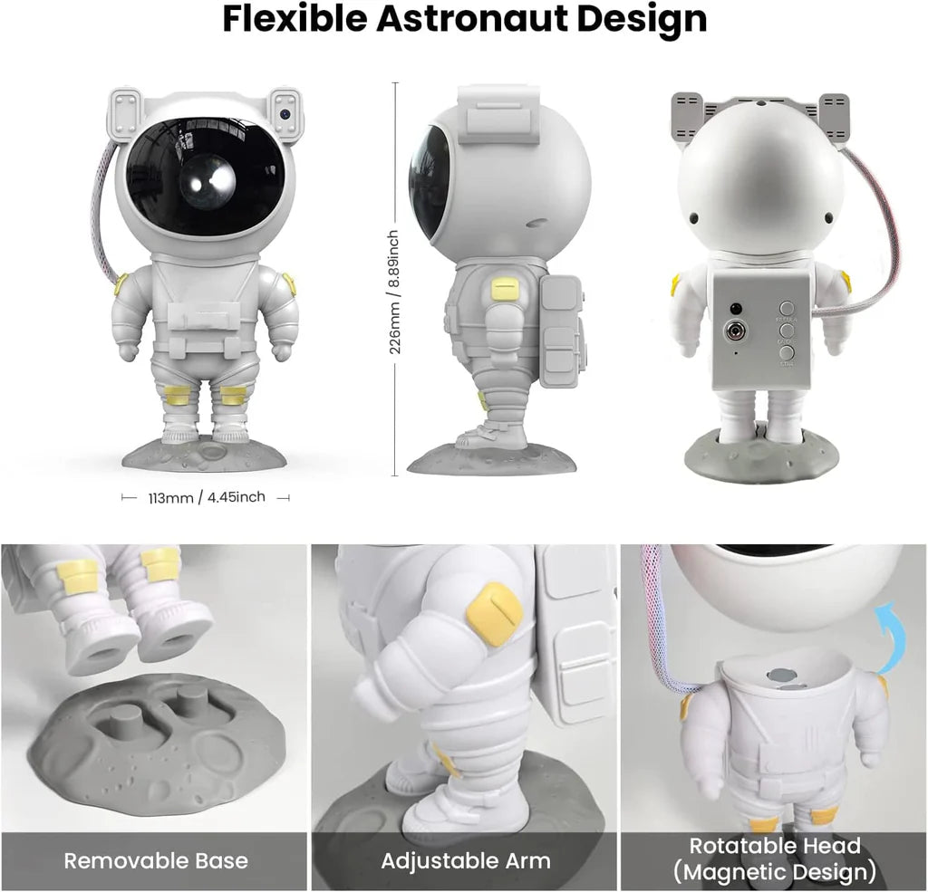 Astronaut Projector Night Light with Timer - Anam Official Store