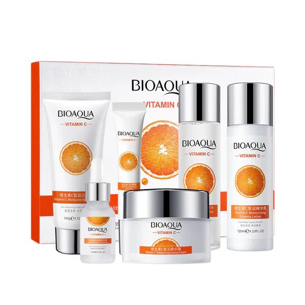 BIOAQUA 6 Pcs Vitamin C Skin Care Set - Anam Official Store