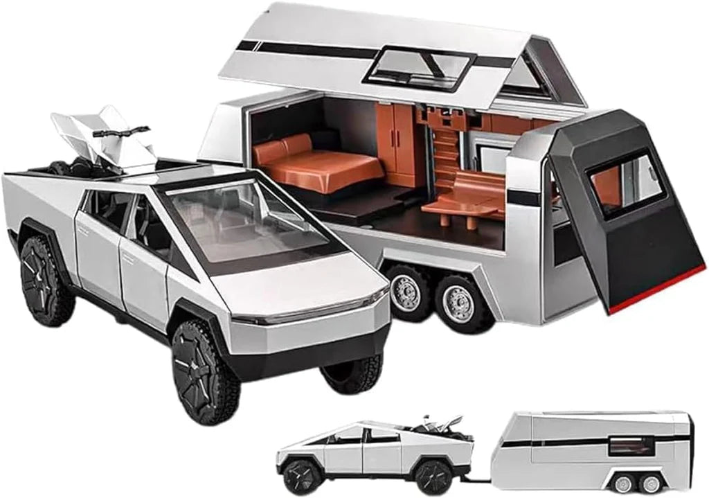 Cyber Tesla Pickup Trailer RV Model Kit - Anam Official Store