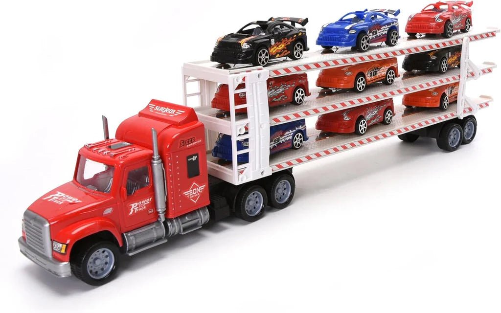 Truck with 9PCS Racing Cars Little - Anam Official Store