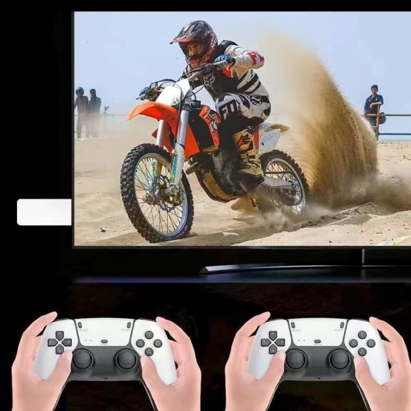 Game Console Stick with 2.4G Wireless Controllers | Plug & Play Retro Gaming | 4K HDMI Output | Built-in 20,000+ Games - Image 3