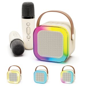 Portable Bluetooth Speaker with 2 Wireless Microphones for Adults and Kids – Outdoor Fun Toys – UAE