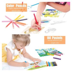 Kids Art Drawing Crayon 150 Color Set – Creative Fun for Young Artists
