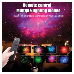 Star Projector Night Light | Astronaut Nebula Galaxy Projector | 360° Adjustable Design | Timer & Remote Control | Ideal for Kids & Adults