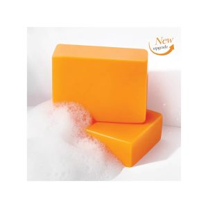 BIOAQUA Papaya Vitamin C Kojic Acid Whitening Soap | Deep Cleansing & Skin Brightening