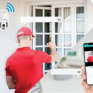 Calus C6X-L Smart WiFi Rotating Camera | 1080P HD | Two-Way Audio | Motion Detection | IP66 Waterproof