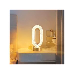 LED Cordless Table Lamp | USB Touch Dimming Lamp | Romantic Crystal Night Light | Portable Bedside Lamp with Box | Ideal for Bar, Coffee Shop, Hotel
