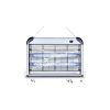 20W Mosquito Killer Lamp with UV light, electric grid, and removable tray, ideal for indoor and outdoor use in the UAE