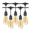 Commercial-grade outdoor string lights with 20 LED bulbs, 10-meter length, waterproof design, perfect for patios, gardens, and porches in the UAE.