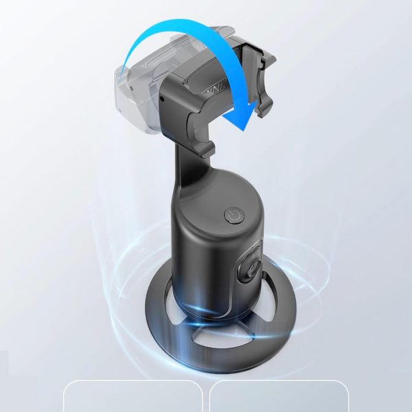 BRITUMS Automatic Tracking Phone Holder | 360° Rotation | Built-in Camera & Image Processor | No App Required | Ideal for Live Streaming & Video Calls - Image 20